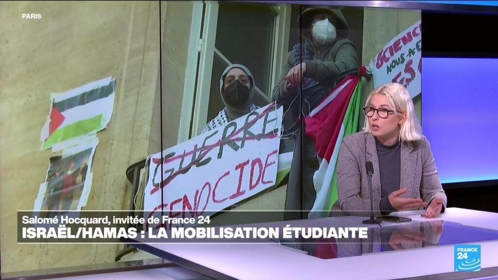 Salomé Hocquard : "La jeunesse se mobilise pour la paix"